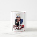 Uncle Sam "I Want You" Coffee Mug