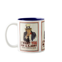 Uncle Sam - I Want You mugs