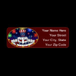 Uncle Sam Kilroy Address Label