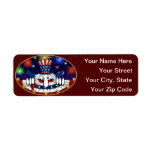 Uncle Sam Kilroy Address Label