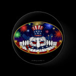 Uncle Sam Kilroy Basic Button