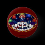Uncle Sam Kilroy Button buttons