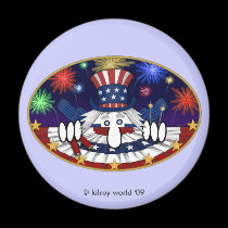 Uncle Sam Kilroy Magnet