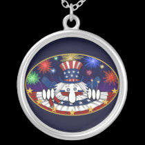 Uncle Sam Kilroy Necklace