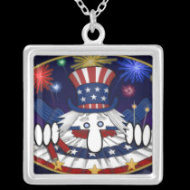 Uncle Sam Kilroy Necklace