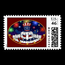 Uncle Sam Kilroy Postage