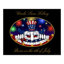 Uncle Sam Kilroy Poster posters