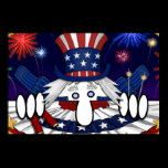 Uncle Sam Kilroy Poster- Small posters