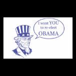 Uncle Sam - Obama stickers