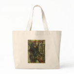 uncle sam over an empty freeway canvas bag