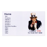 Uncle Sam Personalized Business Cards