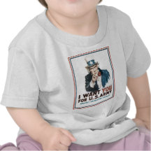 Uncle Sam Poster, America. I Want You For... Shirts