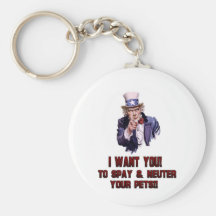 uncle sam red key chain