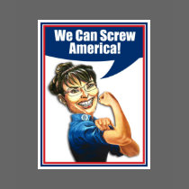 Uncle Sam, Rosie the Riveter, Barack Obama t-shirts