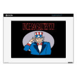 Uncle Sam Salutes You 1.png Laptop Decals