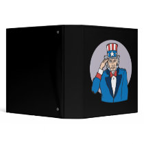 Uncle Sam Salutes You Binder