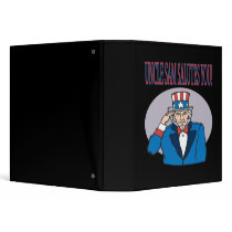 Uncle Sam Salutes You Binder