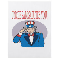 Uncle Sam Salutes You Full Color Flyer