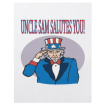 Uncle Sam Salutes You Custom Flyer