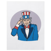 Uncle Sam Salutes You Full Color Flyer