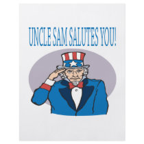 Uncle Sam Salutes You Full Color Flyer