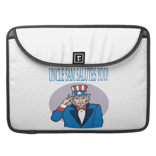 Uncle Sam Salutes You Sleeves For MacBooks