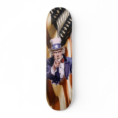 Uncle Sam Skateboard Decks