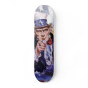 Uncle Sam skateboards by gacatmandu Uncle Sam skateboards