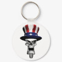 Uncle Sam Skull keychains