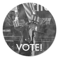 Uncle Sam Sticker by Tina_Bellina Uncle Sam Sticker