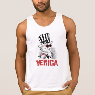 Uncle Sam Tank Tops