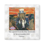 Uncle Sam The Scream Refrigerator Magnet