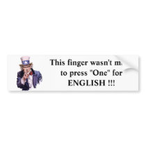 uncle-sam This finger wasn't made to press... bumper stickers