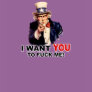 Uncle Sam WANT YOU FUCK ME