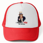 Uncle Sam WANT YOU stfu hats