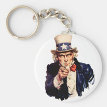 Uncle Sam Wants You! Key Chain