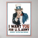Uncle Sam Wants You Poster
