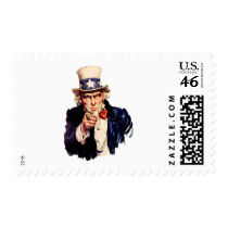 Uncle Sam Wants You! Stamp