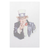 Uncle Sam Wants You Stationery