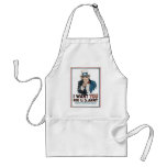 Uncle Sam Wants You World War 2 Aprons