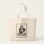 Uncle Sam World War 2 Tote Bag