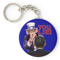 Uncle Sam You Lie Key Chain