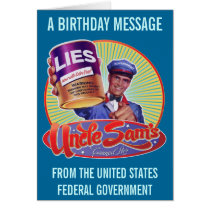 Uncle Sam's Canned Lies cards