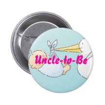 Uncle-to-Be Pinback Button