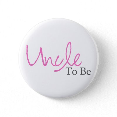 Uncle To Be (Pink Script)