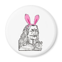 Uncle Vlad with bunny ears magnets by Boogybunny Uncle Vlad with bunny ears magnets