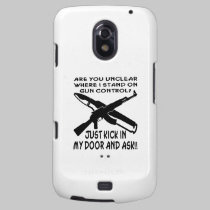 Unclear On Gun Control Just Kick In My Door & Ask casemate cases