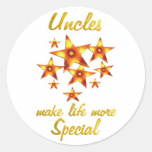 Uncles are Special Stickers