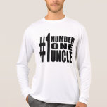 Uncles Birthdays Gifts : Number One Uncle T-shirt