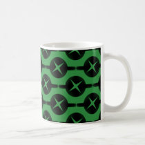 Uncommon Circles Mug, Bright Green mugs